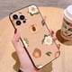 thumbnail image 3 of Para iPhone 11 14 Plus 14 Pro Max Silicona Cubierta Negro TPU Funda Teléfono Suave SL37 Peaches, 3 of 4