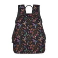 thumbnail image 1 of Fotbe Humming Bird And Tropical Flowers Mochila Ligera para Hombres y Mujeres - Duradera y Resistente al Agua, Ideal para Escuela, Trabajo, Viajes y Uso Diario, 1 of 7
