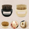 thumbnail image 5 of Cuteam Beard Brush,Portable Men Plastic Handle Face Hair Mustache Beard Shaving Brush Comb Tool, 5 of 6