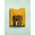 thumbnail image 3 of Pooh Bear And Owl Sweatshirt Women -Smartprints Designs, Female Small, 3 of 4