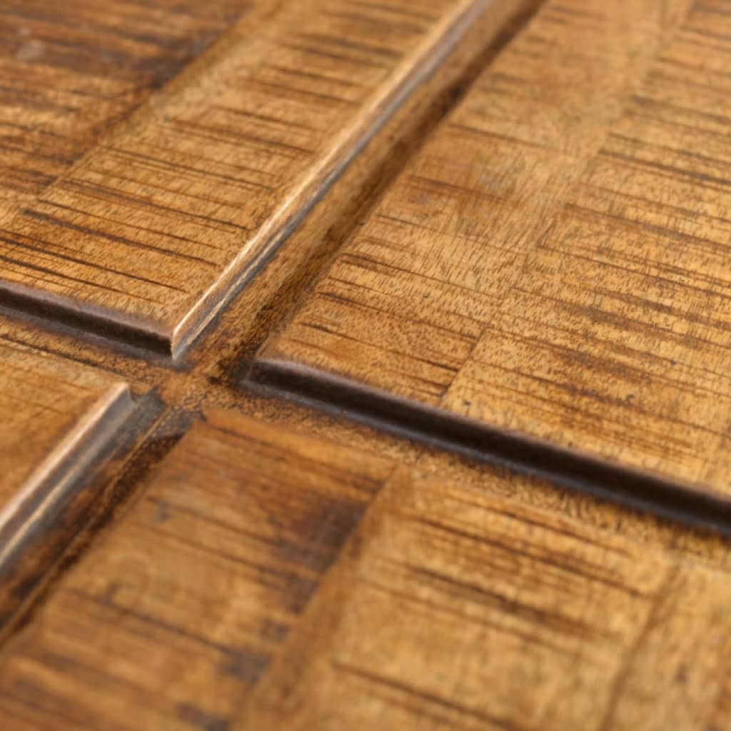 vidaXL Coffee Table Brown Square Solid Mango Wood