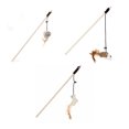 thumbnail image 4 of Cat Stick Toy Pet Supplies Simple Pets Supplies Interaction Plaything Safe Indoor Cats Plaything Teasing Toy Props Playing Prop Teasing Playthings Type 2, 4 of 8