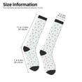 thumbnail image 2 of Fotbe Strawberry Calcetas Divertidas Estampadas para Hombre y Mujer, Calcetas de Algodón hasta la Rodilla para Caminar, Correr, Enfermería y Embarazo, 2 of 6