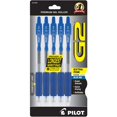 thumbnail image 1 of Bolígrafos de gel Pilot G2 Premium con punta extrafina de 0,5 mm, color azul, 1 of 8