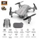 thumbnail image 1 of Drone de control remoto plegable 4k Hd Fotografía aérea Cámara dual Quadcopter Avión de control remoto Dgray esquí esquí Gafas de esquí, 1 of 1