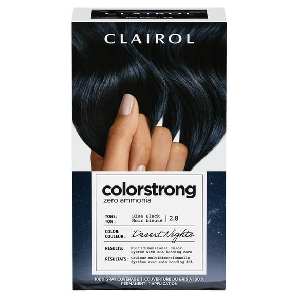 ColorStrong Permanent Hair Dye, AHA Bonding System in every step helps reinforce internal hair structure