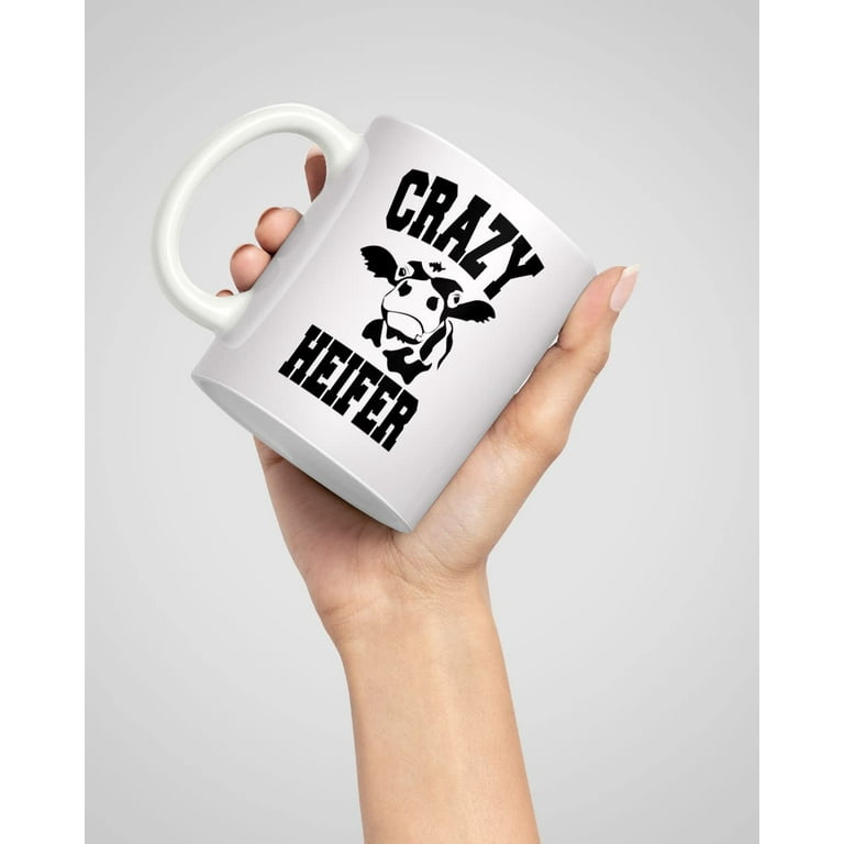 15 oz Extra Large Coffee Mug - Not Today Heifer – Candlelit Desserts