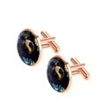thumbnail image 2 of Bear Stylish Stainless Steel Cuff Links for Dress Shirts - Accessory for Formal Occasions, 2 of 6