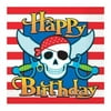 Pirate Party Lunch Napkins 16 Pack