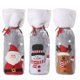 thumbnail image 1 of 3 Piezas Navidad Botella de Vino Cubierta Feliz Navidad Decoración para el Hogar Adornos Navideños Decoración Feliz Año, 1 of 5