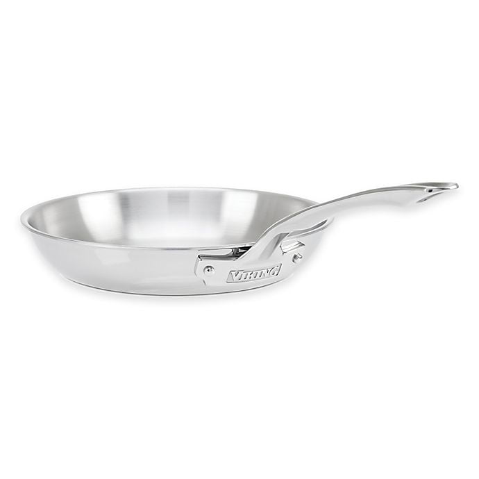 NEW Viking 10 Inch 3-Ply Stainless Steel Omelette Fry Pan 