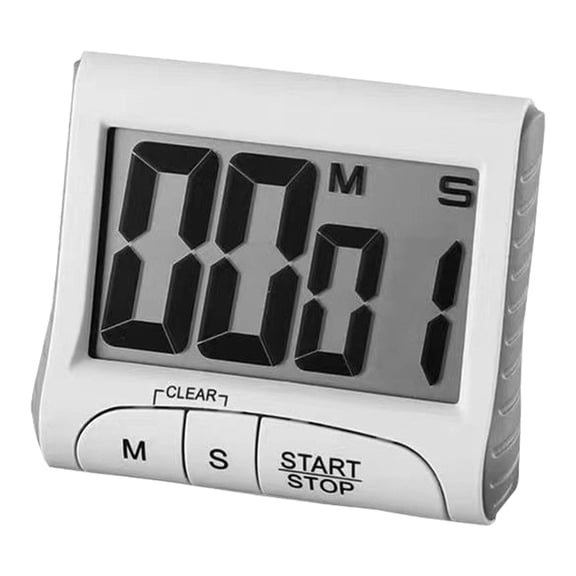 Multifunctional Large Display Digital Timer With Back And Loud Alarm Perfect For Kitchen And Classroom Use