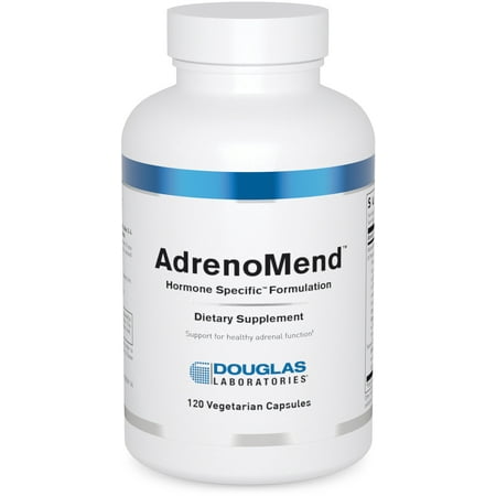 Douglas Laboratories AdrenoMend | Ten Herbal Adaptogens to Support Well-Being and Adrenal Gland Function During Stress* | 120 Capsules