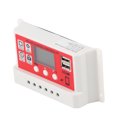 thumbnail image 4 of 10A 12V/24V Auto-Adapt Solar Charge Controller with PWM 3-Phase Charging, LCD Display, Dual 5V/2.5A USB Ports, Multi-Protection (Overcurrent/Short Circuit/Reverse Connection) for Acid, Lithium Ion,, 4 of 6