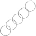 thumbnail image 1 of Pulsera bonita VentDepot Stardust 5Pzas Sterling 925 18cm 6mm de grosor, 1 of 5