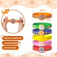 thumbnail image 4 of 24 pulseras de silicona Party Favors KELENO con forma de pata de perro para niños, 4 of 8