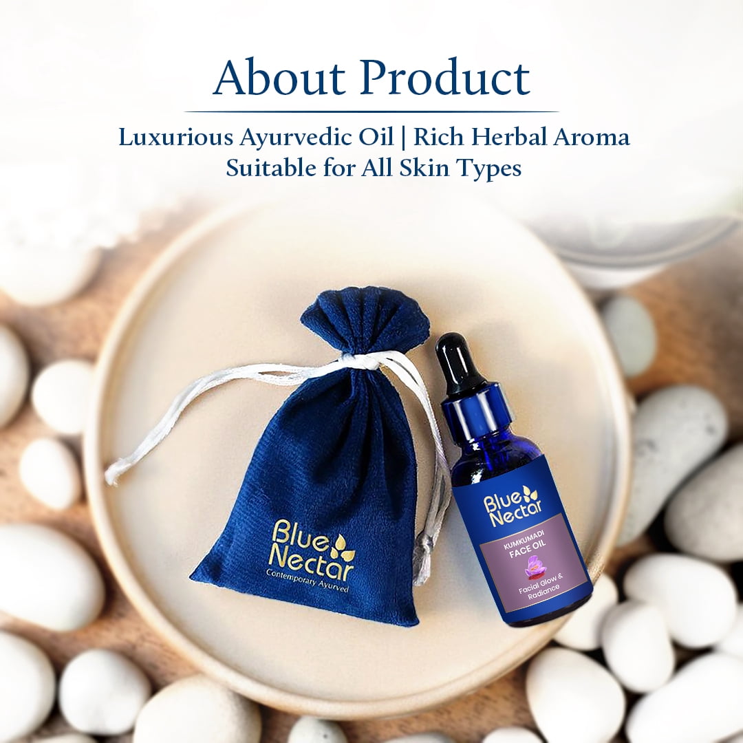 Blue Nectar Kumkumadi Tailam Face Serum