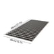 thumbnail image 3 of Alfombra Antideslizante para Baño | Tapete Impermeable de PVC para Baño y Ducha | Secado Rápido, Absorbente para Baño y Puerta de Inodoro | Superficie Suave Antideslizante | Negro | 40x69cm | 1, 3 of 6