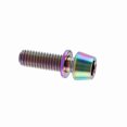 thumbnail image 2 of Titanium Alloy Bicycle Tapered Bolt Screw With Washer For Mountain Bike(colorful/M6x16), 2 of 4