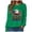 Green, variant on Leey-World 250 Years of Freedom 1776 2026 July 4th 250th Birthday T-Shirt Patriotic Tops for Women(Pink,L)
