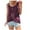 Wine, variant on fatyb Tank Tops for Women Twist-Front Sleeveless T Shirts Loose Crewneck Summer Womens Casual Blouses