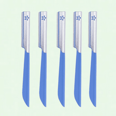 Tinksky 5pcs Eyebrow Shaper Razor Set - Superior Steel Blades, Easy and Comfortable to Shape Your Eyebrows