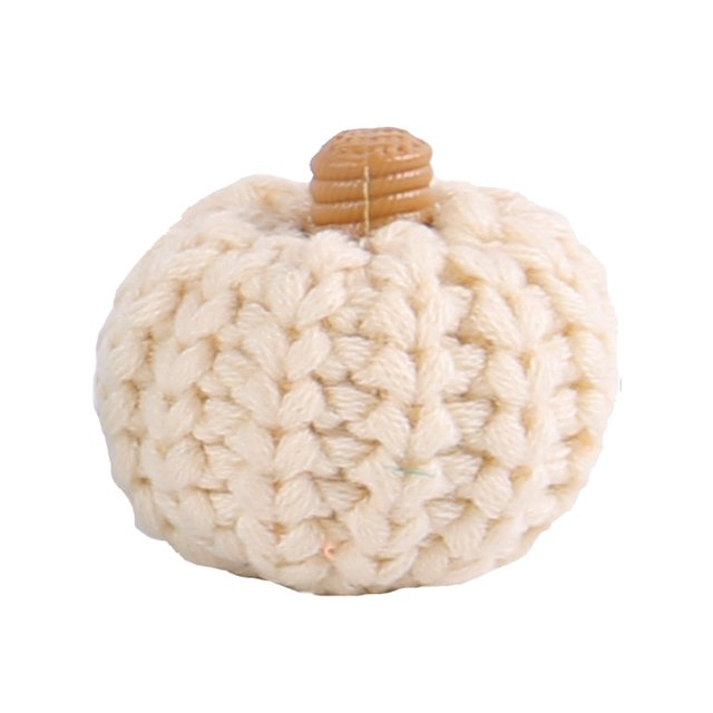 Dsscvnef Knitted Pumpkin Decorations DIY Hand Woven Fall Party Home Autumn Thanksgiving Craft Kit