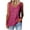 Hot Pink, variant on Staron Summer Casual Sequin Tops for Women Round Neck Sleeveless Relaxed Fashion Party Tank Top, Gray L