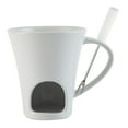 thumbnail image 4 of Taza para Fondue con Esmalte Especial Taza de Cerámica Compacta para Derretir Chocolate y Queso Taza Resistente para Postres Cremosos, 4 of 9