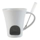 thumbnail image 4 of Taza para Fondue con Esmalte Especial Taza de Cerámica Compacta para Derretir Chocolate y Queso Taza Resistente para Postres Cremosos, 4 of 9