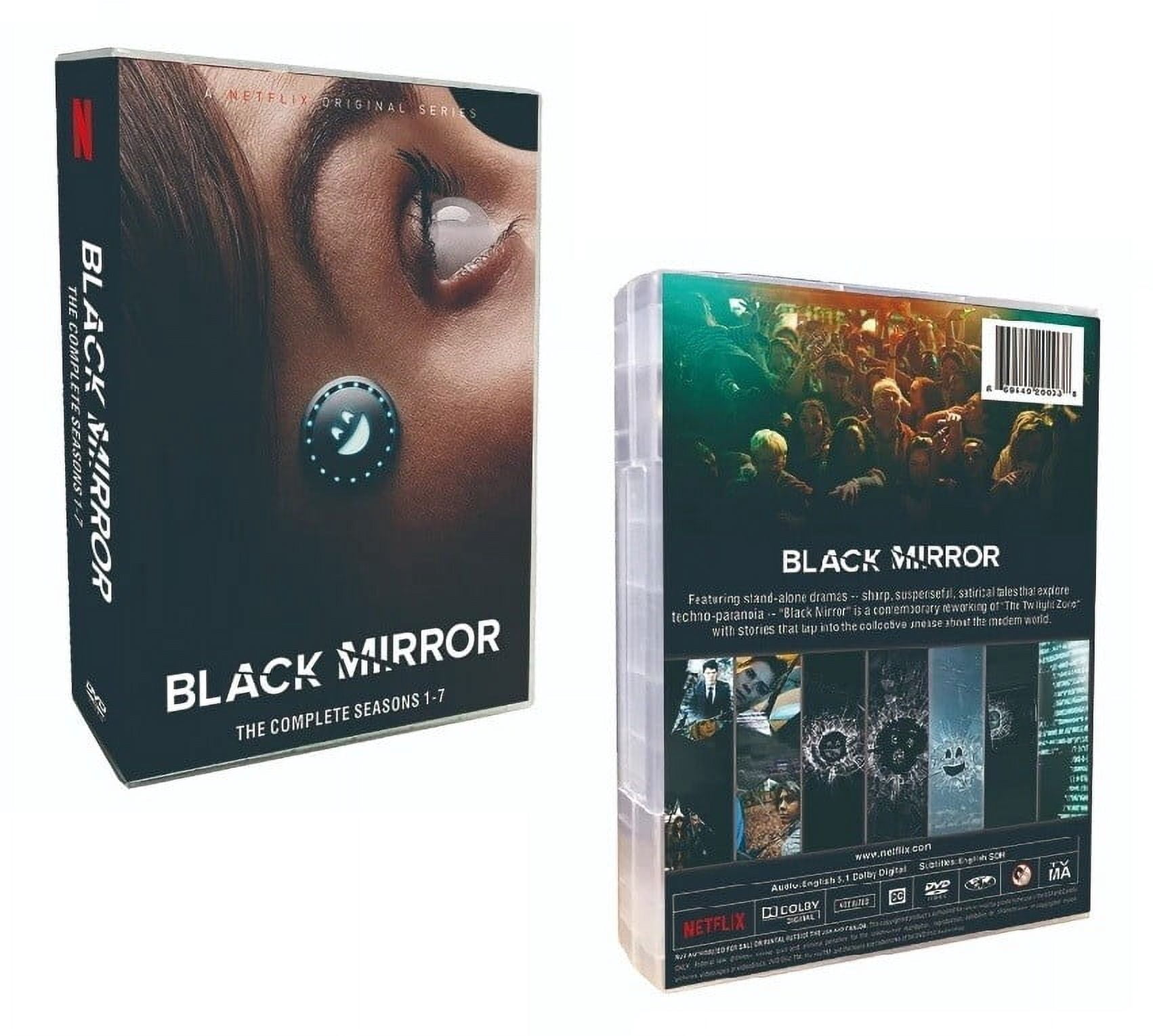 Black Mirror Complete Series Seasons 1-7 (DVD) - Walmart.com