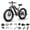 Plating Gray, variant on PUCKIPUPPY 26" Electric Bikes for Adults 28 mph Max Speed 1350W Peak up to 80Miles Range Fat Tire Full Suspension Ebikes 48V 20AH Battery 8 Speed off Road E-Mountain Bikes, Comply with UL2849 By SGS