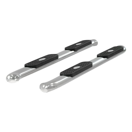 ARIES 4" Oval Side Bars Fits select: 2015-2018 CHEVROLET SILVERADO K1500 LT, 2014 CHEVROLET SILVERADO K1500