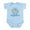 Sky Blue, variant on CafePress - Big Deal Ring Bearer Infant Bodysuit - Baby Light Bodysuit, Size Newborn - 24 Months
