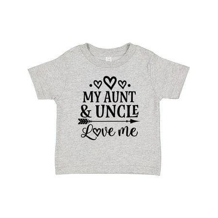 

Inktastic My Aunt and Uncle Love Me Niece Gift Toddler Boy or Toddler Girl T-Shirt