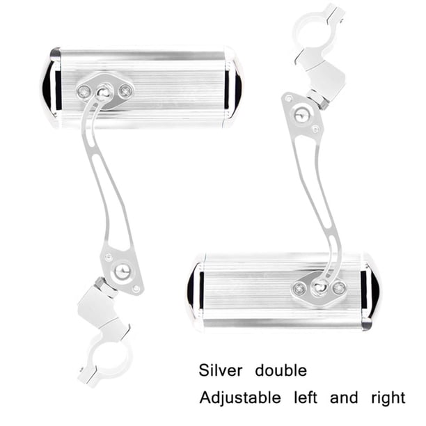 Soidarity 2 uds espejo lateral de bicicleta espejo retrovisor duradero giratorio de aleación de aluminio Ciclismo No.2 Soidarity OD010203-02