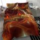 thumbnail image 2 of Red Fractal Universe | Juego de cama | Yantrart Design, 2 of 4