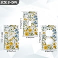 thumbnail image 7 of Yayeee Duplex Wall Plate 1-Gang 4.5"x2.7" Home Receptacle Light Switch Decorative Outlet Cover, Yellow Floral, 7 of 7