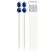 8-Pc Driveway Markers in Blue