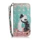 thumbnail image 1 of Compatible With Oppo Reno 7 4g Cover Magnetic 3d Pattern Wallet Flip Case With Strap - Black Cat And White Cat, 1 of 5