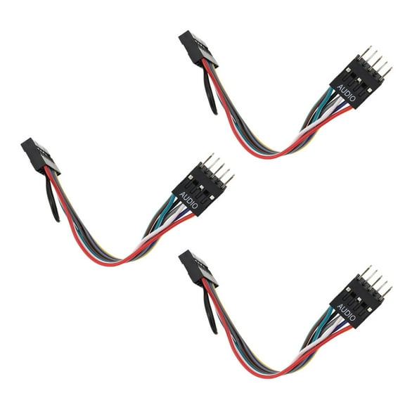 Front Panels Sound Cable Adapter for ATXs Case for Motherboards 13Pin to 9Pin Connectors