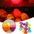 thumbnail image 2 of Bright Multicolored Easter Egg Assortment - 12Pcs Easter Eggs for Egg Hunts, Decorations, and ChildrenÃ¢ÂÂs Easter Activities, 2 of 9