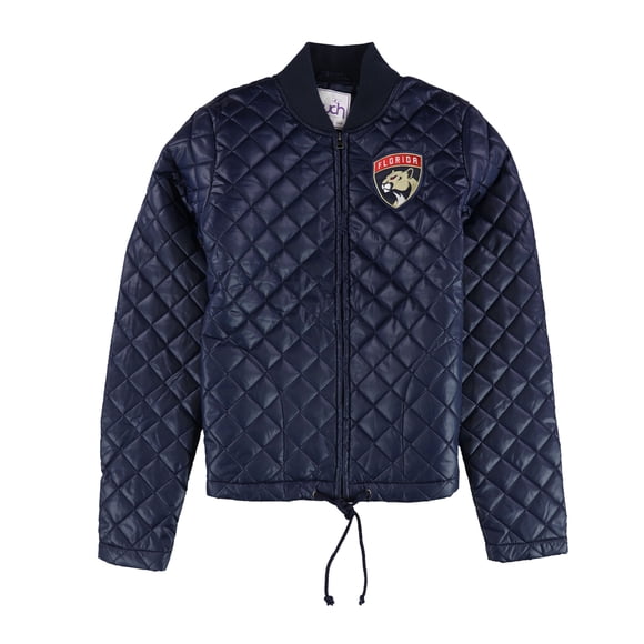 Touch Womens Florida Panthers Quilted Jacket flp S