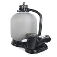 thumbnail image 1 of XtremepowerUS 4500GPH 19" Sand Filter with 1.5HP Above Ground Swimming Pool Pump Media System, 5-Way Valve Filter, 1 of 4