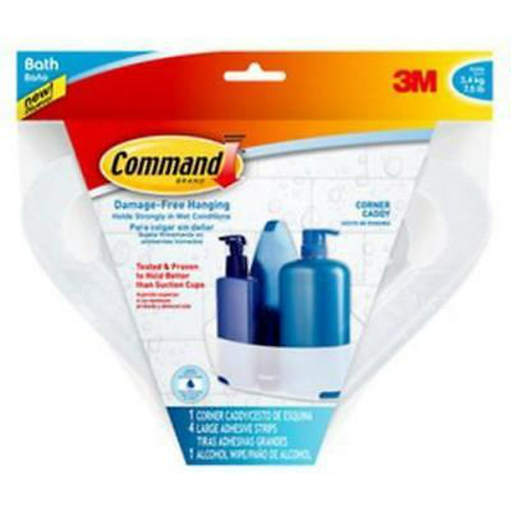 Command Shower Corner Caddy Space Saver Only One