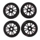 thumbnail image 2 of 4x Llantas y Neumáticos Ruedas 17 mm Hub Color Negro Accesorios para 1:8 RC Coche Vehículo Todoterreno HSP HPI, 2 of 9