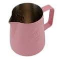 thumbnail image 1 of Frothing Pitcher, 304 Stainless Steel Multipurpose Milk Frothing Pitcher Beautiful  For Cafe Pink, 1 of 8