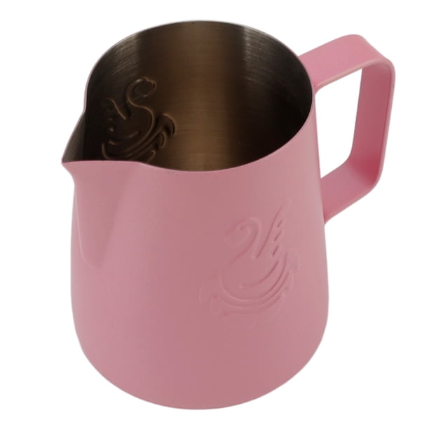 Jarra humeante de café jarra de espuma de leche con boquilla de pico de águila de grado alimenticio de 420ml con asa para leche para el hogar ANGGREK Otros