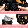 thumbnail image 4 of Fireflies Foldable Car Trash Bin with Lid, Leak-Proof Mini Trash Can, Car Garbage Can, and Hanging Storage Bag, 4 of 6