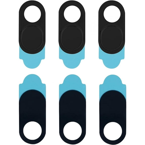 Lens, Fine Structure Webcam Cover 0.7 Mm Thickness Metal Material for Laptops for Desktops for Protecting Your Digital Life(Black)